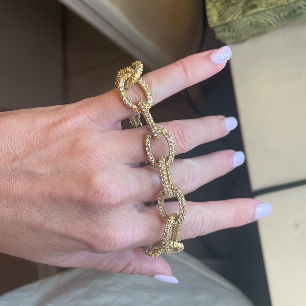 Banana Republic Gold Chain Link Bracelet